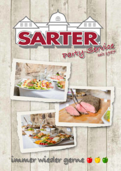 Broschüre für Sarter Partyservice e.K.